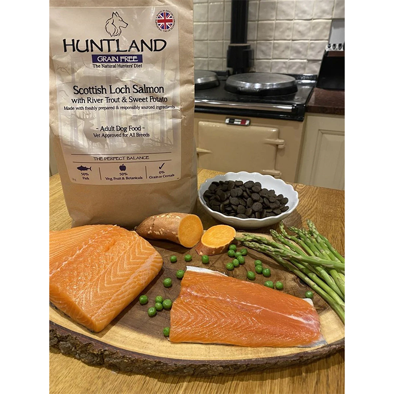 Huntland Scottish Loch Salmon Adult Grain Free Dog Food 10kg